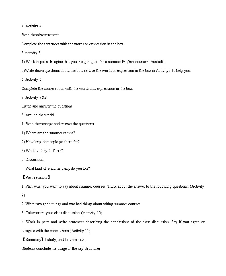 Module 7  Summer in Los Angeles Unit 3（课件+教案+练习+学案）02