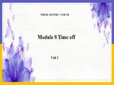 Module 8  Time off Unit 2（课件+教案+练习+学案）