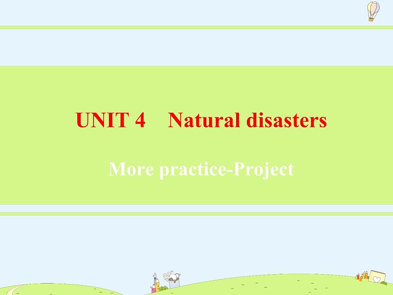 九年级下册沪教牛津版——Module 2 unit 4 More practice-Project课件PPT02