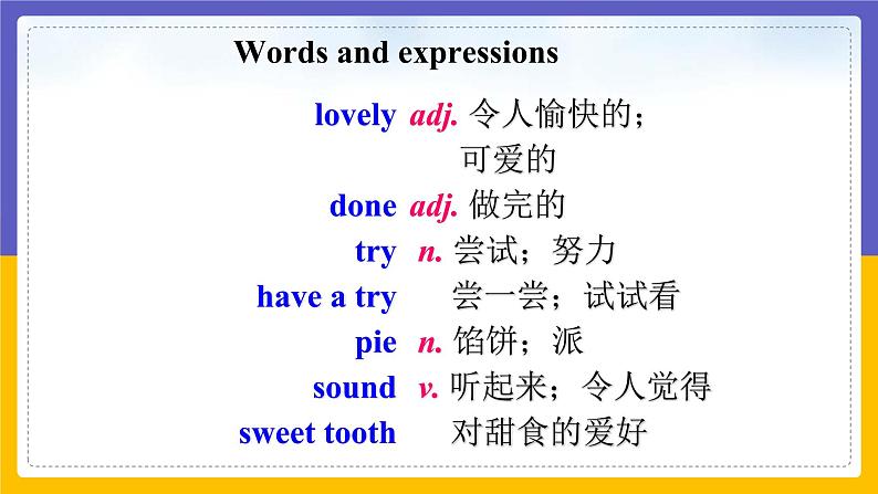 Module 1  Feelings and impressions Unit 1（课件+教案+练习+学案）03