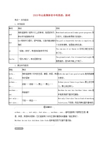 （通用版）中考英语二轮语法专项复习《连词》考点剖析 (含答案)