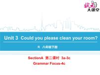 人教新目标 (Go for it) 版Unit 3 Could you please clean your room?Section A图片ppt课件