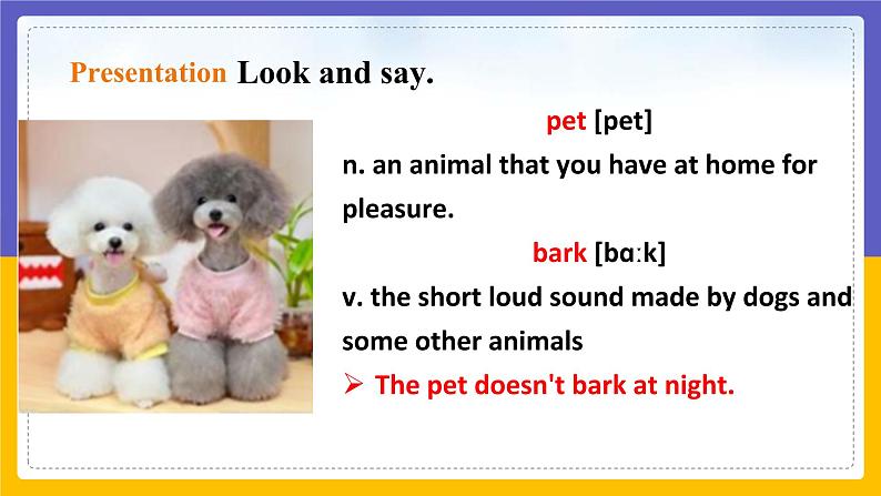 Unit 3 Our animal friends Period 1 ReadingⅠ（课件+教案+学案+练习）07