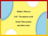 Unit 7 Period 4 More practice and culture corner（课件+教案+学案+练习）