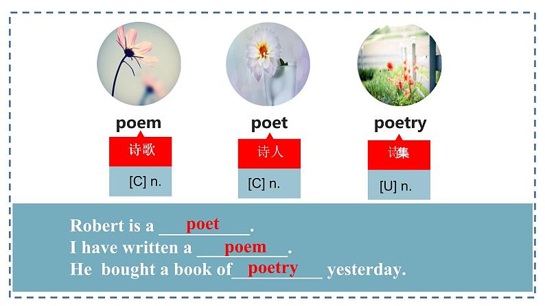 牛津深圳版英语七年级下册unit 07 Poems课件08