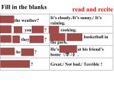 人教新目标七年级英语下册----]Unit7 It's raining. Section A（Grammar Focus)课件
