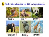 人教新目标七年级英语下册----Unit5 Why do you like pandas？SectionB 2a-2c 阅读课件+音视频
