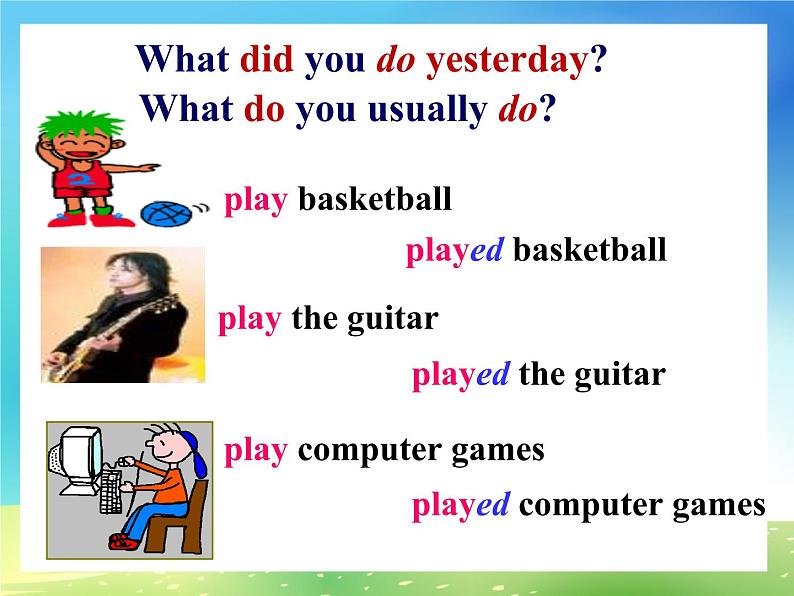 七年级下册Unit 11 How was your school trip Section A (1a-2d)课件第2页