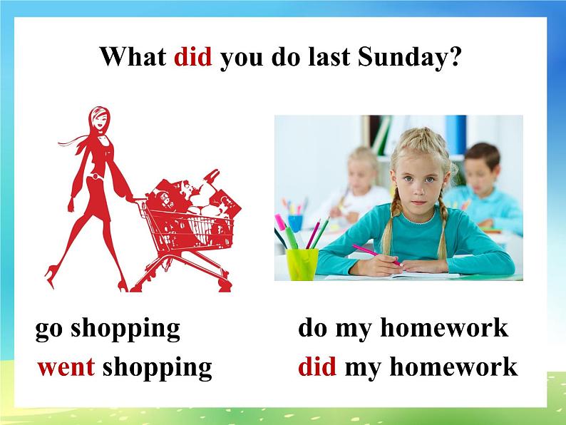 七年级下册Unit 11 How was your school trip Section A (1a-2d)课件第6页