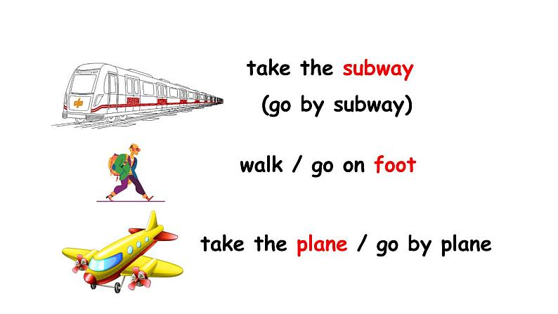 Unit 3 How do you get to school_【教学课件+教案+导学案+-知识点总结+教材听力原文及译文+课文及单词录音+练习题】04