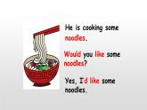 Unit 10 I’d like some noodles.【教学课件+教案+导学案+-知识点总结+教材听力原文及译文+课文及单词录音+练习题】