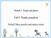 Unit 1 People around us Period 5 More practice & culture corner课件PPT+教案+学案+练习