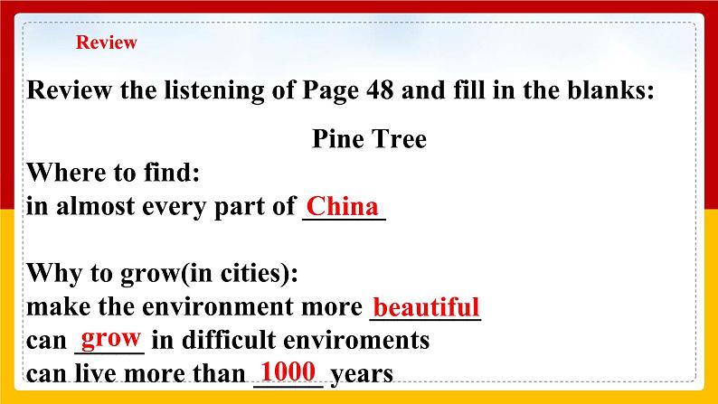 Unit 4 Save the trees Period 3 Grammar课件第2页