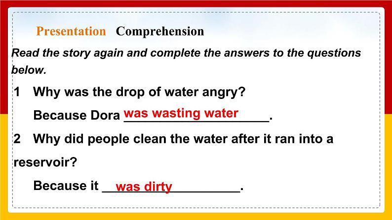 Unit 5 Water Period 2 Reading II & Listening课件PPT+教案+学案+练习05