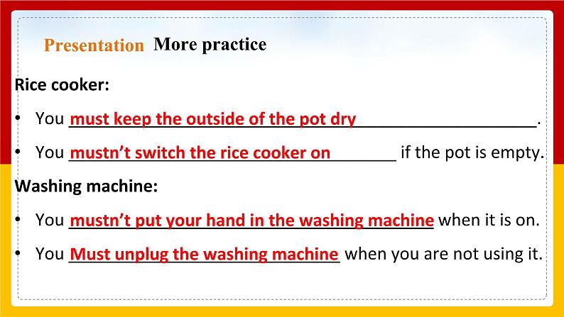 Unit 6 Electricity Period 5 more practice & culture corner课件PPT+教案+学案+练习08