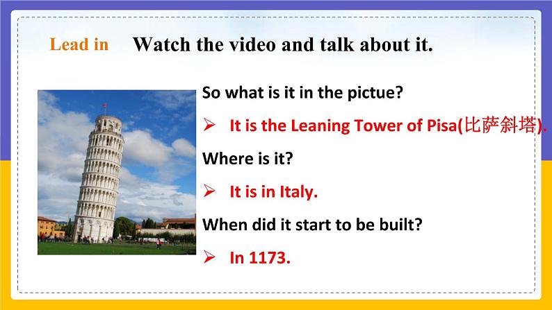 Unit 2 Travelling around the world Period 5 More practice & culture corner课件+教案+学案+练习04