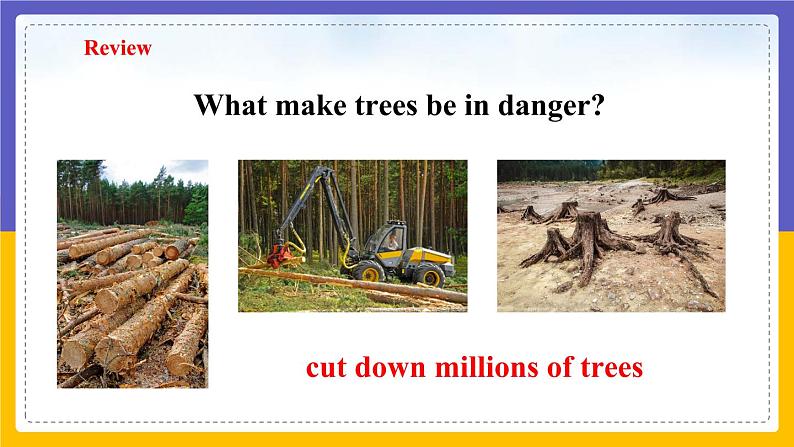 Unit 4 Save the trees Period 2 Reading II & Listening课件+教案+学案+练习08