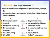 Unit 3 The environment Period 1 ReadingⅠ课件PPT