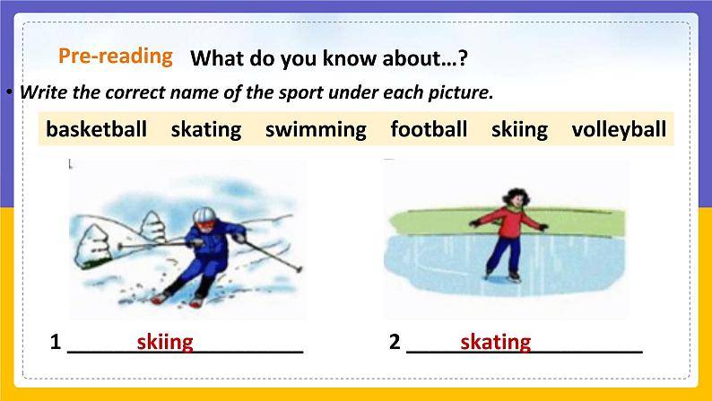 Unit 5 Sport Period 1 ReadingⅠ课件PPT06