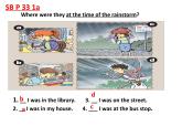 人教新目标八年级英语下册---Unit 5 What were you doing when the rainstorm came_ Section A( 1b-1c)课件+ 音频