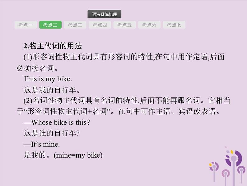 中考英语总复习二轮专题复习语法专项突破专题03《代词》课件（含答案）07