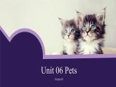 牛津深圳版英语八年级下册unit 6  pets课件