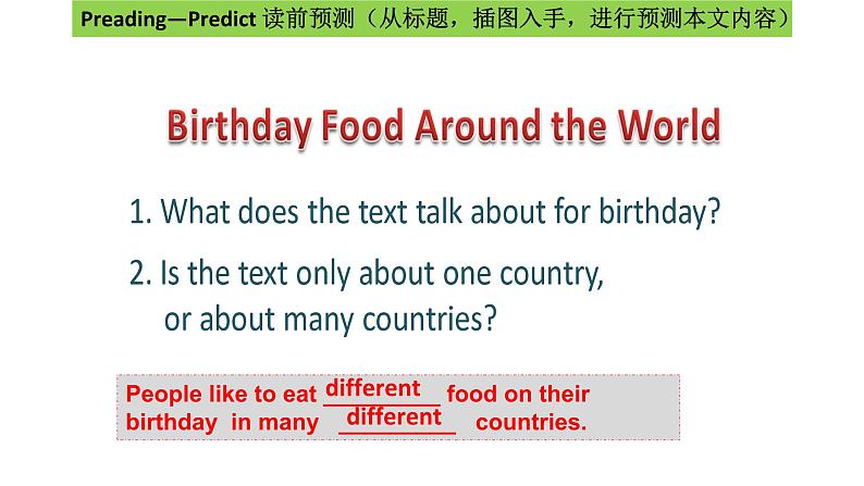 Unit 10  I 'd like some noodles Section B 2b  Writing 课件-2021-2022学年人教版英语七年级下册第6页