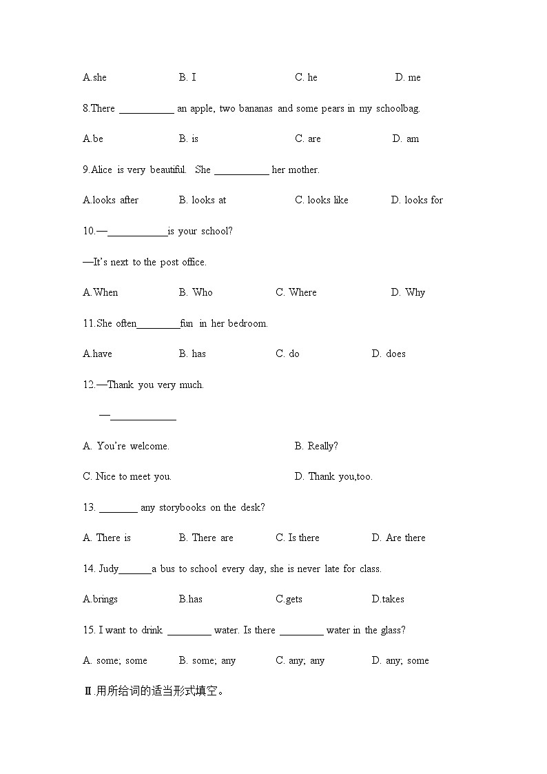 Unit 8 Section A Grammar Focus-3c课件+教案+练习+音频 人教版英语七年级下册02