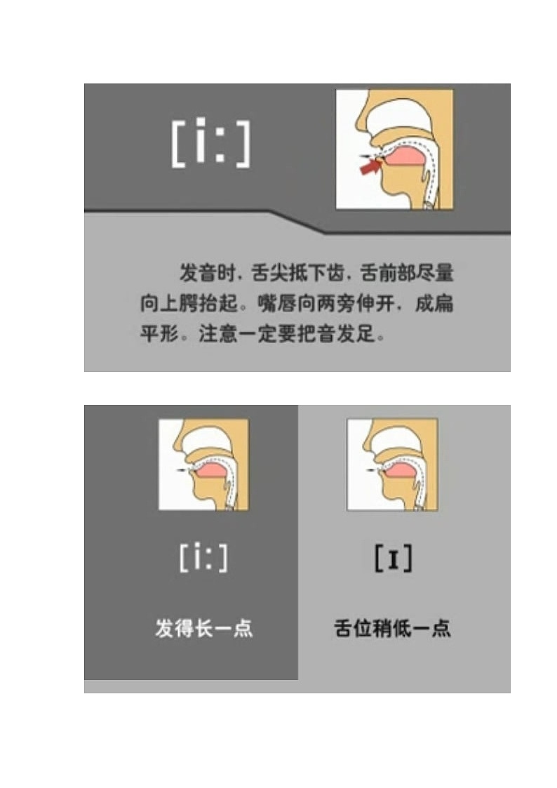 2022年人教版七年级英语音标教学资料第3页