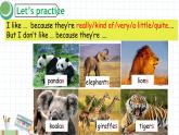 人教新目标七下英语---Unit5 Why do you like pandas？Section A 2d-3c 课件+ 音频