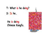 人教新目标七下英语---Unit 6 I'm watching TV. Section A （2d&Grammar) 课件+ 音视频