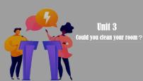 初中英语人教新目标 (Go for it) 版八年级下册Unit 3 Could you please clean your room?Section B图片课件ppt