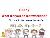 Unit12SectionAGrammarFocus-3c课件人教版七年级英语下册