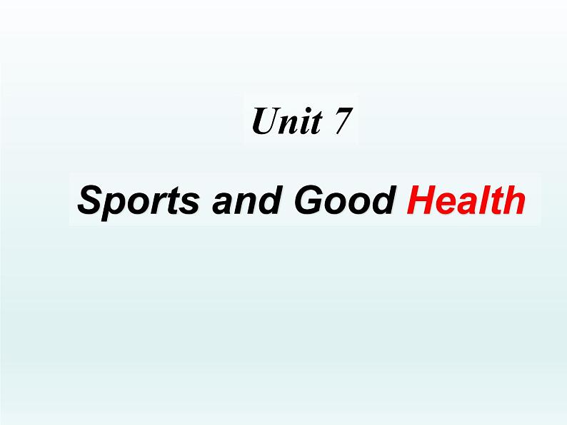 冀教版（三起）英语七年级下册 Unit 7 Sports and Good Health_Lesson 37 You Are What You Eat!（课件）02