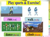 冀教版（三起）英语七年级下册 Unit 7 Sports and Good Health_Lesson 38 Stay Healthy! PPT（课件）