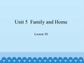 冀教版（三起）英语七年级上册 Unit 5  Family and Home-Lesson 30_（课件）