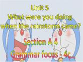 Unit5SectionA(GrammarFocus-4c)课件2020-2021学年人教版英语八年级下册