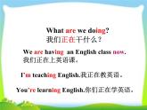 Unit6I'mwatchingTVSectionB(3a-selfcheck)writing课件人教版英语七年级下册