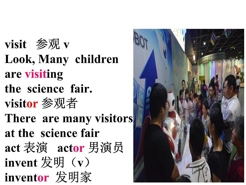 冀教版（三起）英语七年级下册 Unit 3 School Life Lesson 17 School Science Fair（课件）06