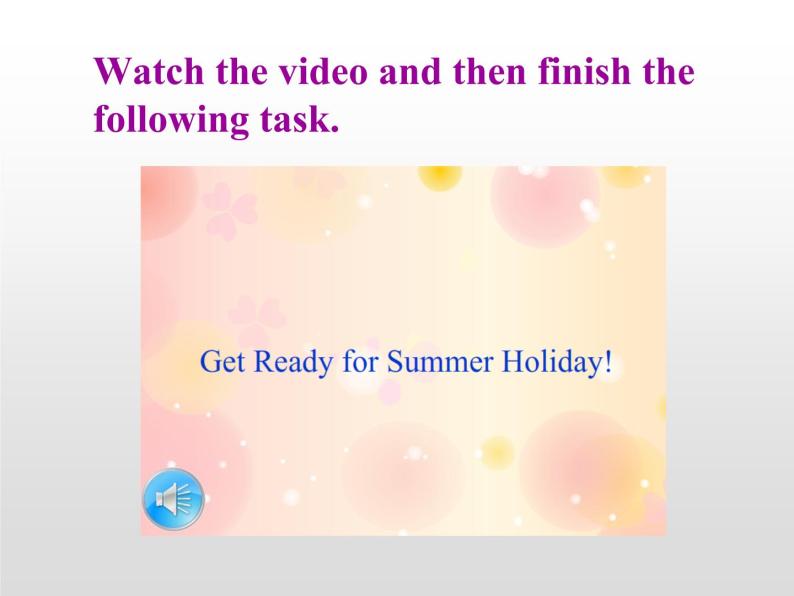 冀教版（三起）英语七年级下册 Unit 8 Summer Holiday is Coming!Lesson 46 Getting Ready for Summer Holiday!（课件）05