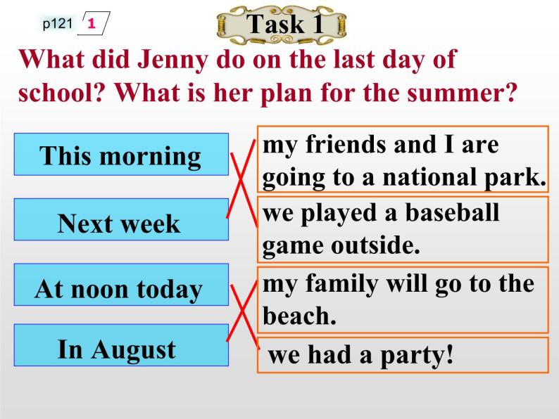 冀教版（三起）英语七年级下册 Unit 8 Summer Holiday is Coming!Lesson 46 Getting Ready for Summer Holiday!（课件）06