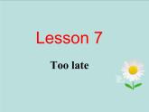 新概念第二册英语Lesson7课件
