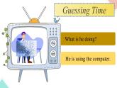 Unit6I’mwatchingTV.SectionB(1a-1e)课件人教版七年级英语下册