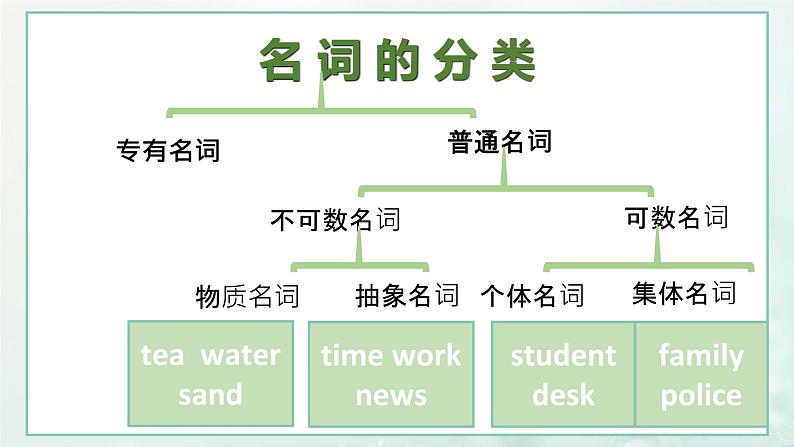 2022年人教版中考英语语法复习—名词课件第3页