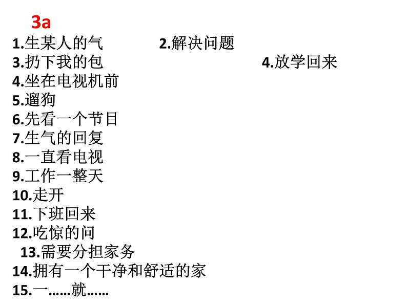 Unit3单元短语句子背默课件人教版八年级英语下册第3页