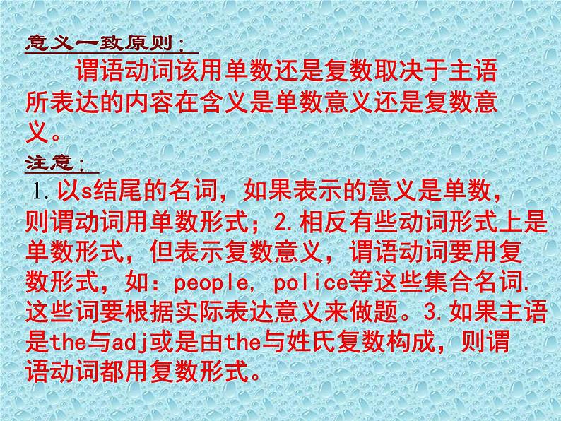 中考语法课件--主谓一致第5页