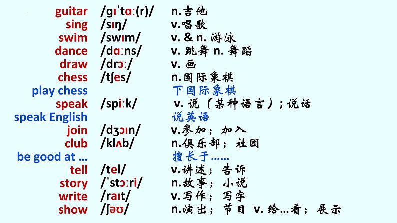 Unit1SectionA（1a-2d）课件人教版七年级英语下册02