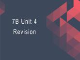 Unit4单元复习课件牛津译林版七年级英语下册