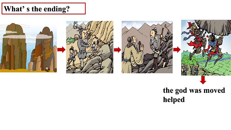 人教新目标八年级英语下册--Unit6 An old  man tried to move the mountains.SectionA Grammar Focus （4a-4c）课件+ 视频06