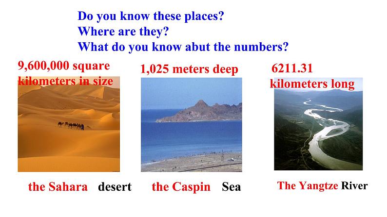 人教新目标八年级英语下册--Unit 7 What's the highest mountain in the world_ SectionA (1a-2c)课件（共30张PPT）06